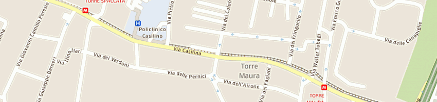 Mappa della impresa giganti enrico a ROMA