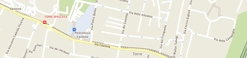 Mappa della impresa caglioti mario a ROMA