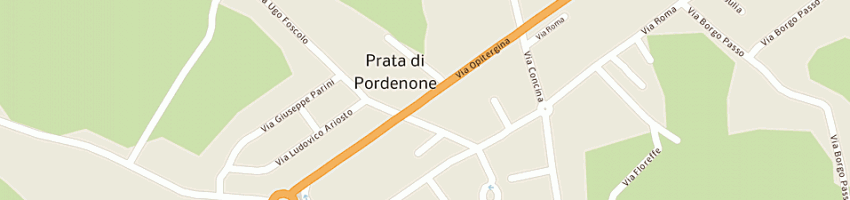 Mappa della impresa ottica antonella a PRATA DI PORDENONE