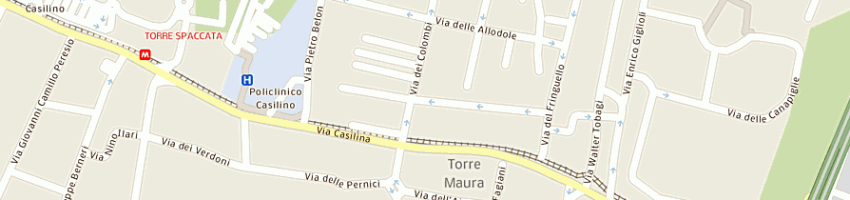 Mappa della impresa radio maria associazione a ROMA