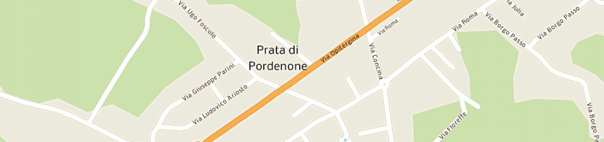Mappa della impresa santarossa contract srl a PRATA DI PORDENONE