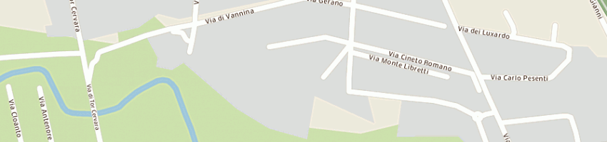 Mappa della impresa trash srl a ROMA