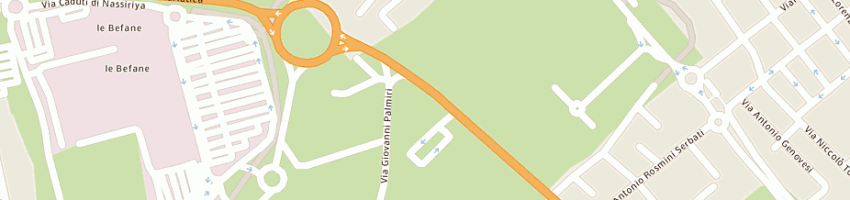 Mappa della impresa claros srl a RIMINI