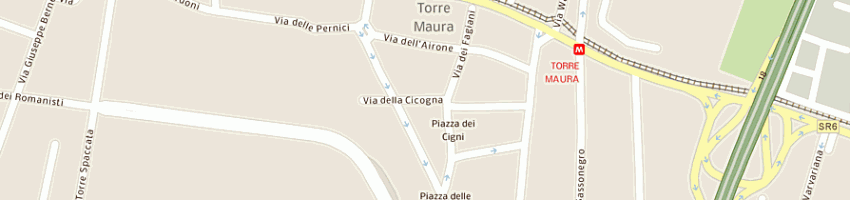 Mappa della impresa elettromax srl a ROMA
