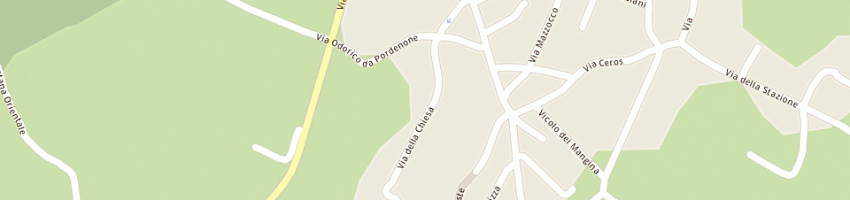 Mappa della impresa della puppa zorz sandrino a AVIANO