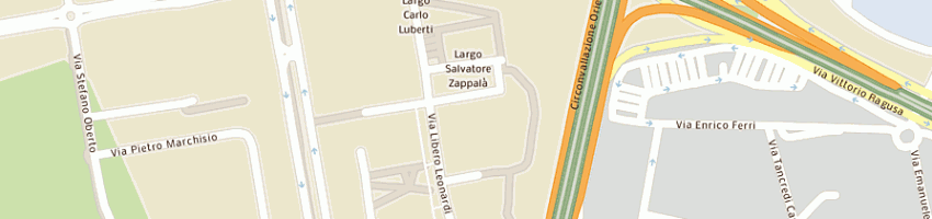 Mappa della impresa tecnorestauri appalti srl a ROMA