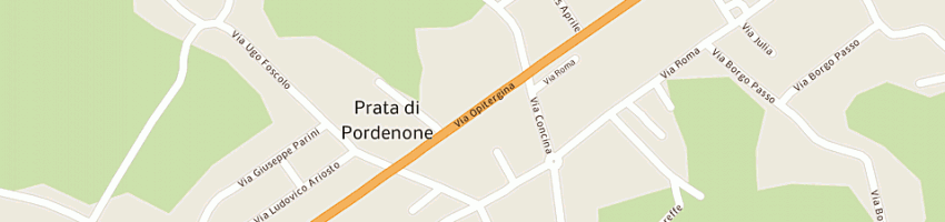 Mappa della impresa fadalti spa a PRATA DI PORDENONE
