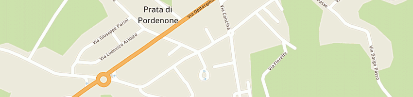 Mappa della impresa noncello viaggi srl a PRATA DI PORDENONE