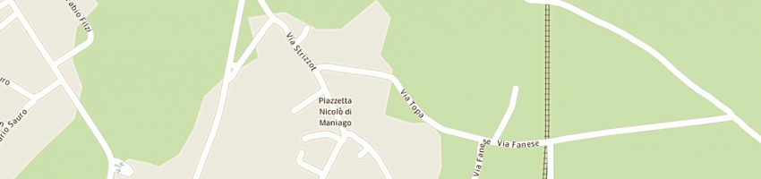 Mappa della impresa paronuzzi toppa luigi a AVIANO