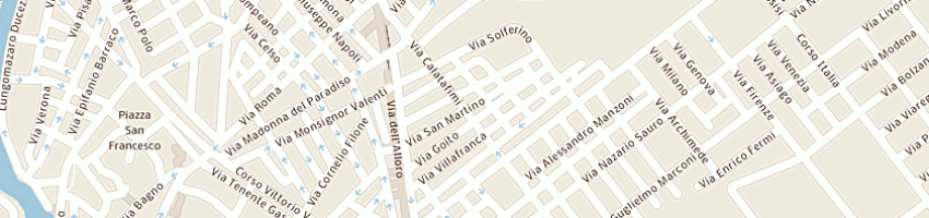 Mappa della impresa gianfala giuseppe a MAZARA DEL VALLO