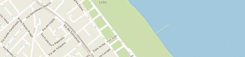 Mappa della impresa tortuga beach di bronzetti maurizio sas a RIMINI