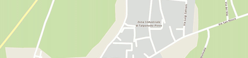Mappa della impresa bsv di pizzinato armando e c snc a PORCIA