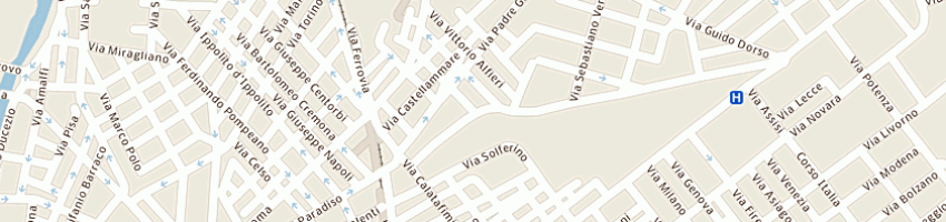 Mappa della impresa bruno vincenzo a MAZARA DEL VALLO
