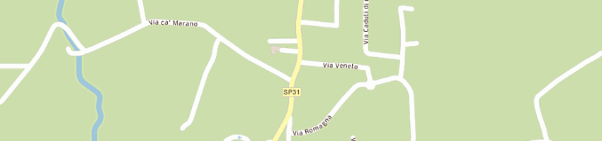 Mappa della impresa il castello srl a MONTE COLOMBO