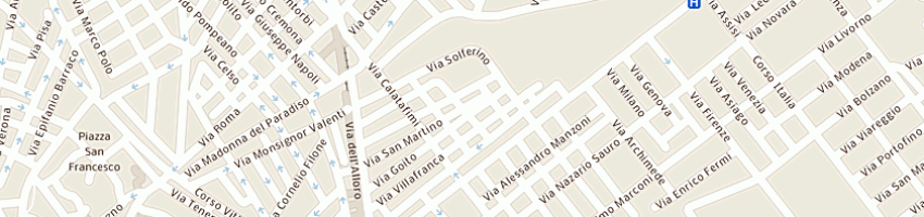 Mappa della impresa patronato ital-uil a MAZARA DEL VALLO