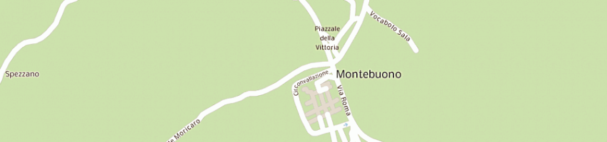 Mappa della impresa tocci giovanni a MONTEBUONO
