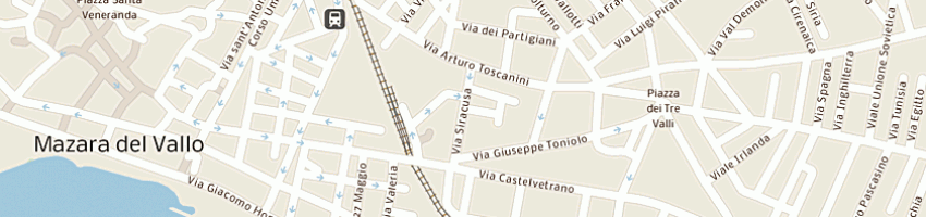 Mappa della impresa forace francesco vito a MAZARA DEL VALLO