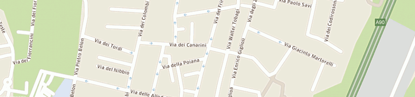 Mappa della impresa lorenzini claudio a ROMA