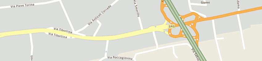 Mappa della impresa renault italia spa a ROMA
