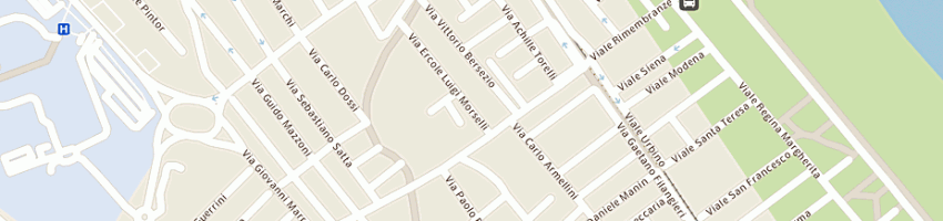 Mappa della impresa ravaioli alberto a RIMINI