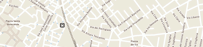 Mappa della impresa ferro e romagnosi snc a MAZARA DEL VALLO