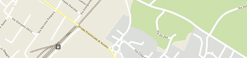 Mappa della impresa las vegas di carlon sergio e c snc a AVIANO