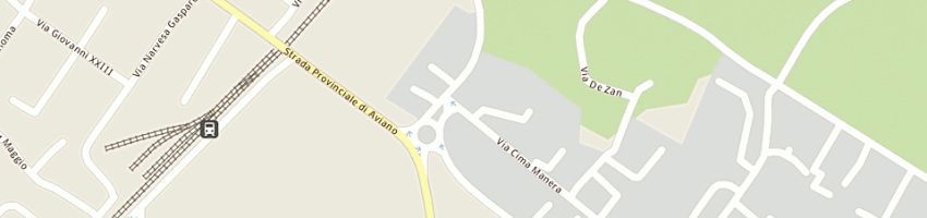 Mappa della impresa mw mazzocco diego e west charles e c snc a AVIANO