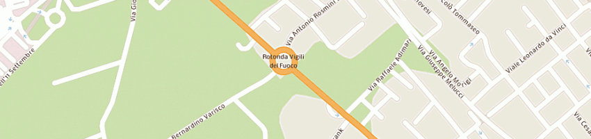 Mappa della impresa bar mercurio a RIMINI
