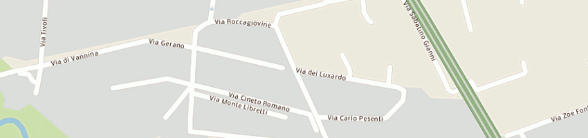Mappa della impresa class editori spa a ROMA