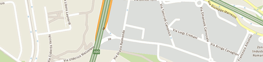 Mappa della impresa upim srl a ROMA