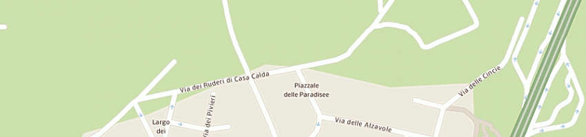 Mappa della impresa materiali edili di bucci david a ROMA