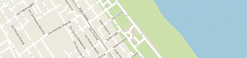 Mappa della impresa immobiliare luna (srl) a RIMINI