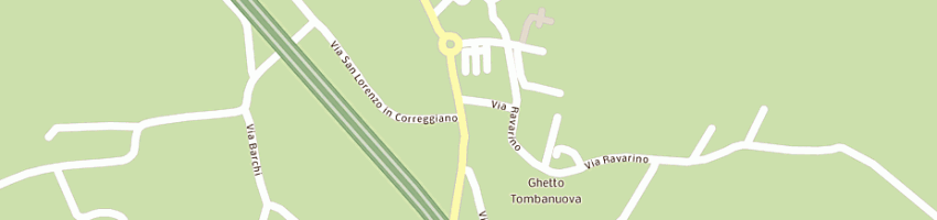 Mappa della impresa amaducci srl a RIMINI