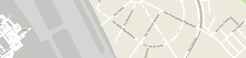 Mappa della impresa fiums srl a CIAMPINO