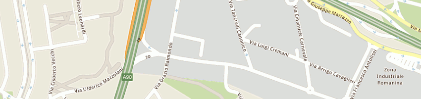Mappa della impresa centro giotto a ROMA