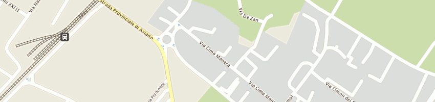 Mappa della impresa falegnameria maichelin e de nadai snc a AVIANO