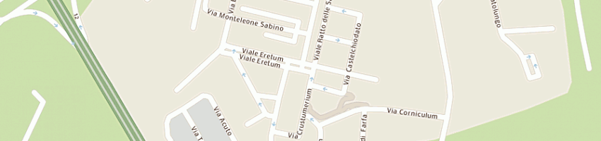 Mappa della impresa capponi claudio a ROMA