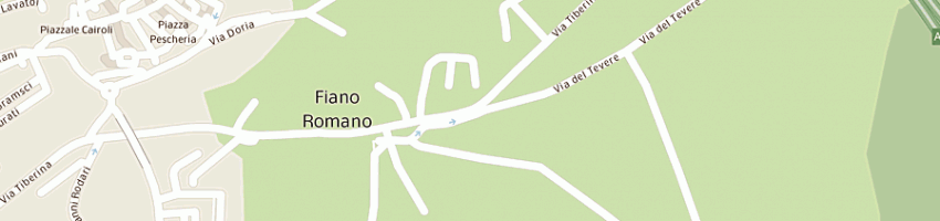 Mappa della impresa centro benessere f e f sas a FIANO ROMANO