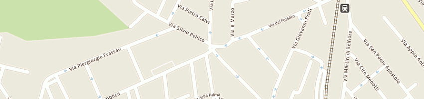 Mappa della impresa bar centrale  snc di di giorgio palmerino e c a MARINO