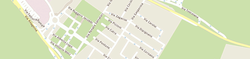 Mappa della impresa techno informatica srl a ROMA