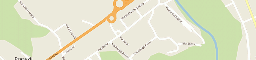 Mappa della impresa rossetto (snc) a PRATA DI PORDENONE