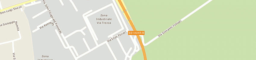 Mappa della impresa gpw di walter e piergiuseppe simonetto e c (sas) a SAN DONA DI PIAVE