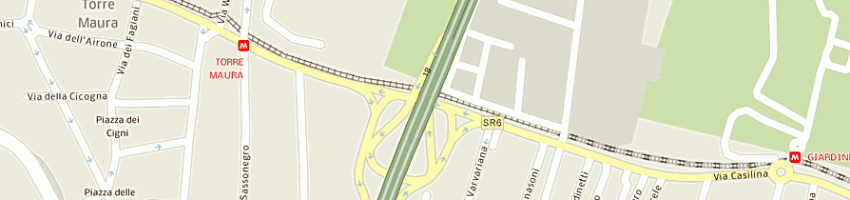 Mappa della impresa amisal srl a ROMA