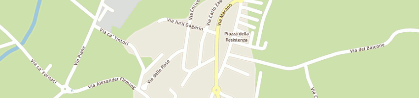 Mappa della impresa antares di balducci elio e c - snc a CORIANO