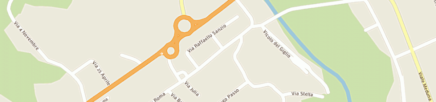Mappa della impresa la moderna di massarin silvana e c (snc) a PRATA DI PORDENONE