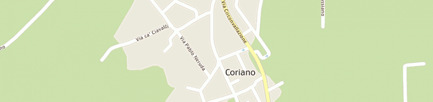 Mappa della impresa il marano snc di fattori lorenzo e c a CORIANO