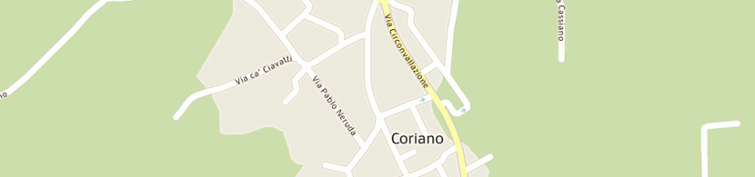 Mappa della impresa sammarini marileda a RIMINI