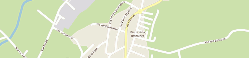 Mappa della impresa crc centro ricambi coriano di santolini barbara e c snc a CORIANO