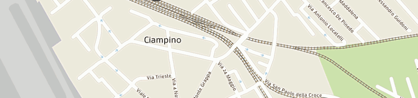 Mappa della impresa farmacia peretti e santori di peretti ugo e santori francesca snc a CIAMPINO