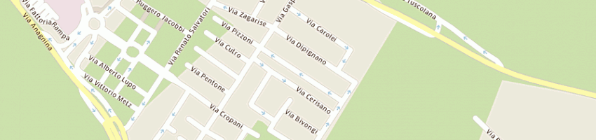 Mappa della impresa cedat 2000 sas di pioli claudio e c a ROMA